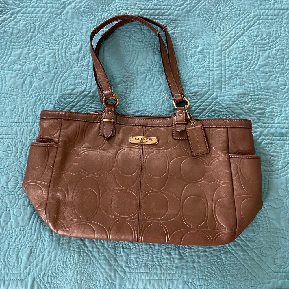 Bronze Coach Purse